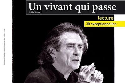 Un Vivant Qui Passe, Texte De Claude Lanzmann  Paris 18me