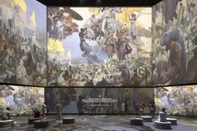 Venez dcouvrir l'exposition immersive Eternel Mucha  Saint Dizier