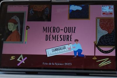 Venez participer  un micro-quiz  Chauvigny