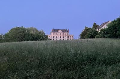 Visite au coucher du soleil  Mereville