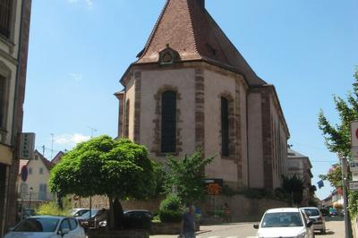 Visite commente d'une glise protestante du XVIIIe sicle  Wasselonne