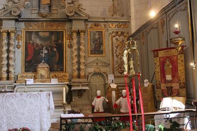 Visite commente de l'glise et de sa charpente  Beaulieu sur Loire