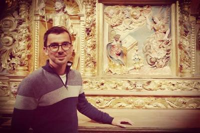 Visite commente de l'exposition autour d'une oeuvre restaure : le retable baroque du mas girvs de llo  Perpignan