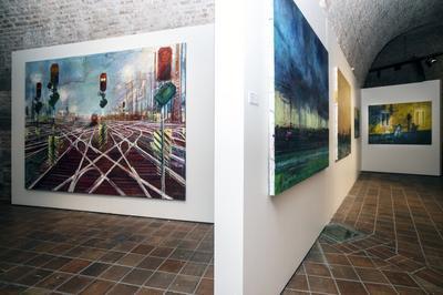 Visite commente de l'exposition consacre  l'artiste Didier Paquignon  Belfort