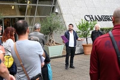 Visite commente de la Chambre rgionale des comptes  Marseille