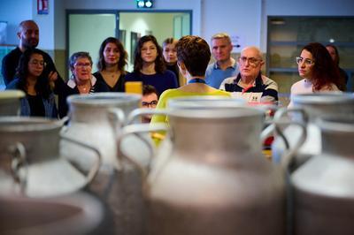 Visite commente des gestes de l'ancienne laiterie  Laval