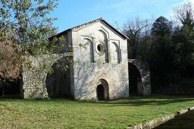 Visite commente du site et de la chapelle du val des nymphes  La Garde Adhemar