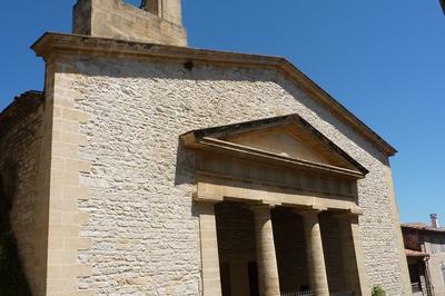 Visite commente du temple de Calvisson et de la place Jean Cavalier