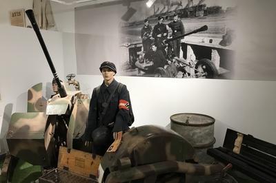 Visite d'un musée dédié À la seconde guerre mondiale à Hagondange