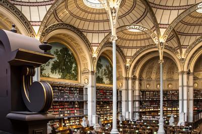 Visite D'un Site Patrimonial De L'inha : La Salle Labrouste à Paris 2ème