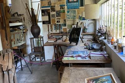 Visite de l'atelier d'artiste Alfred Manessier  Emance