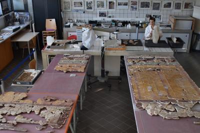 Visite de l'atelier de conservation-restauration  Arles