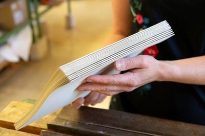 Visite de l'atelier de reliure-restauration des Archives dpartementales du Doubs  Besancon