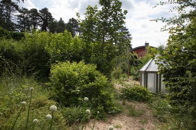 Visite de l'cole d'art de Belfort et de ses jardins suspendus