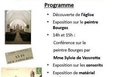 Visite de l'glise avec confrence sur le peintre Xavier Bourges  Rahon