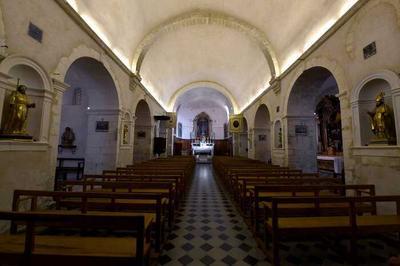 Visite de l'glise St Vincent XVI sicle  Cabrieres d'Avignon