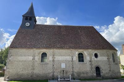 Visite de l'glise suite aux travaux de restauration  Ecluzelles