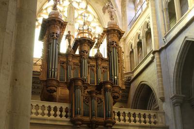 Visite De L'orgue Historique Scherrer/aubertin  Saint Antoine l'Abbaye