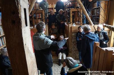 Visite de la bibliothque Patrick Ansar  Auneuil