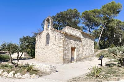 Visite de la Chapelle Saint Lambert  Mas Blanc des Alpilles