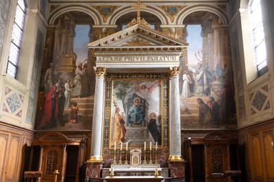 Visite de la chapelle Saint-Louis à l'église Saint-Thomas d'Aquin à Paris 7ème