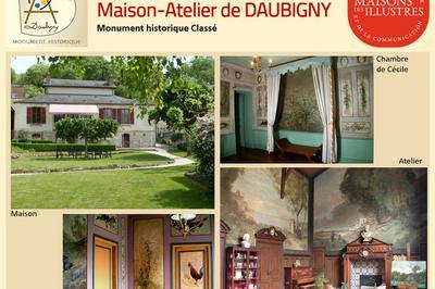 Visite de la Maison-Atelier de Daubigny, premier foyer artistique d'Auvers-sur-Oise  Auvers sur Oise