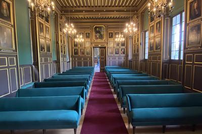 Visite de la salle des Actes et la galerie des pots de la Facult de pharmacie de Paris  Paris 6me