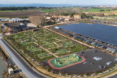 Visite de la Scne de Bayssan avec Brangre Bordes  Beziers