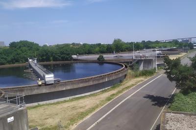 Visite de la station d'puration de Tougas  Saint Herblain