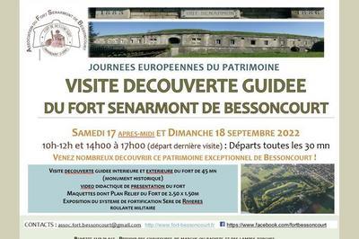Visite découverte guidée du fort de bessoncourt à Bessoncourt