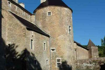 Visite des extrieurs du chteau de Ruffey  Sennecey le Grand