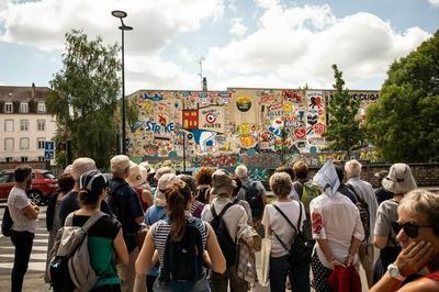 Visite des oeuvres du festival Bien Urbain   Besancon