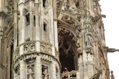 Visite des parties hautes de la cathdrale  Chartres