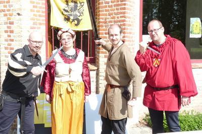 Visite du chteau fort de Renescure