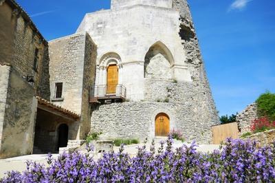 Visite du Chteau mdival de Simiane-la-Rotonde  Simiane la Rotonde