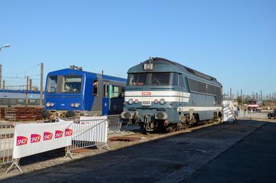 Visite du dpt SNCF  Vierzon