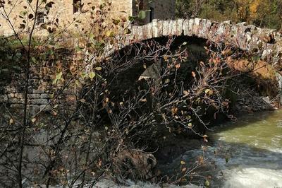 visite du moulin Dupuy  Saint Andre Lachamp