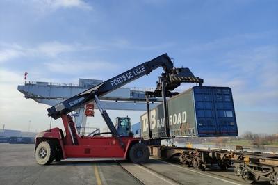 Visite du port de Lille