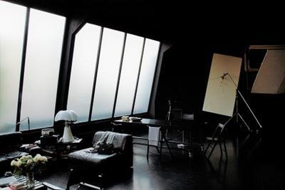 Visite du studio du photographe frank horvat  Boulogne Billancourt