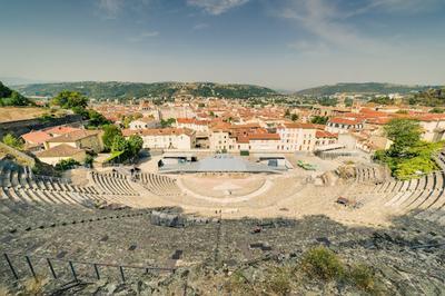 Visite du thtre Antique  Vienne