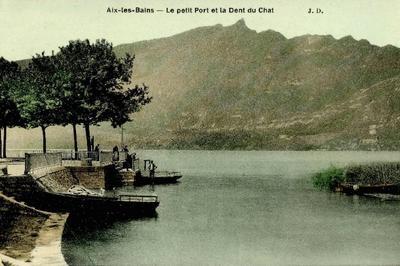 Visite guide Aix, ct lac- petit port  Aix les Bains
