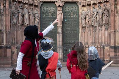 visite guidée costumée, Strasbourg Au Moyen-âge
