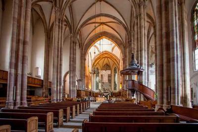 Visite guide d'une glise du XIIe sicle  Strasbourg