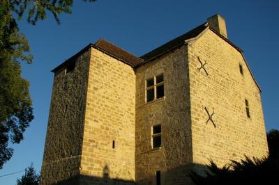 Visite guide d'une maison forte construite pendant la guerre de Cent Ans  Auriac du Perigord