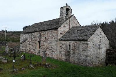 Visite guide d'une petite glise rurale romane  Labastide Esparbairenque