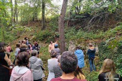 Visite guide de l'ancienne carrire de Berchres  Bercheres les Pierres