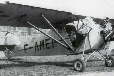 Visite guide de l'Atelier du Potez 36-13, avion class monument historique  Montelimar