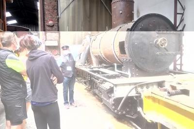 Visite guide de l'atelier et dpt des locomotives vapeur  Saint Valery sur Somme