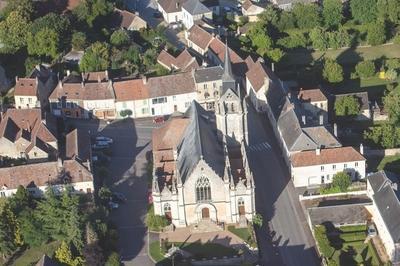 Visite guide de l'glise  Le Pin la Garenne