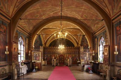 Visite guide de l'glise Saint-Serge et des salles sous l'glise  Paris 19me